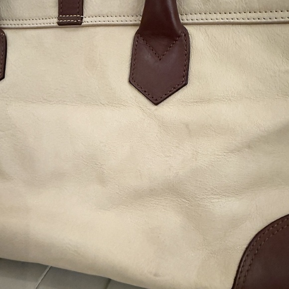 Buttery Soft Genuine Leather Tote Satchel Briefcase Bag Made in Italy - Picture 16 of 16